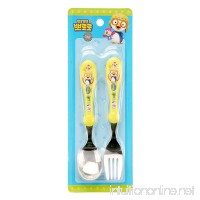Pororo Stainless Spoon & Fork SET for Kids - B00HTHPSDQ